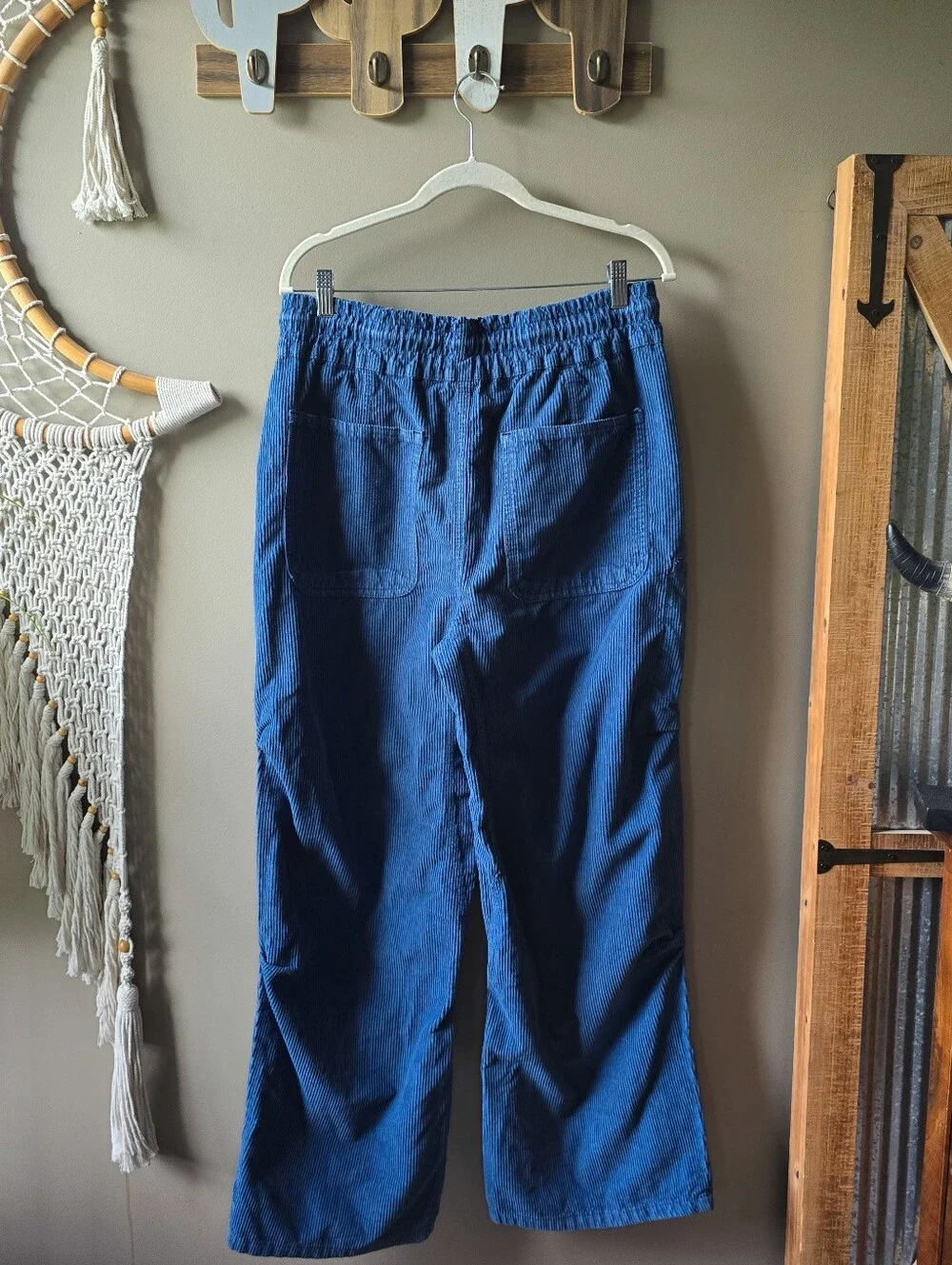 We The Free × Free People Modern Love Pull-On Cord Pants Blue